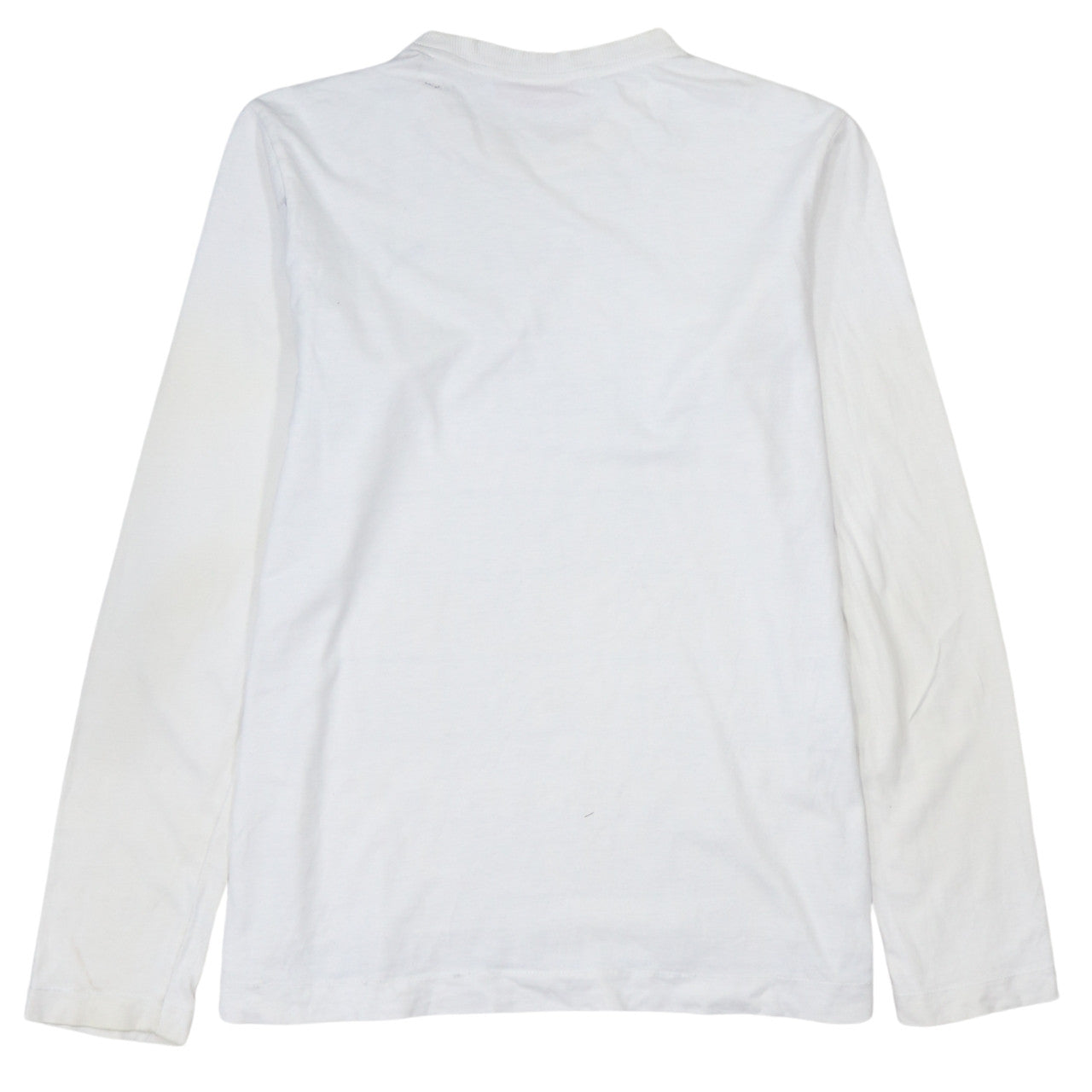Puma Men's White Long Sleeve Cotton Casual Top 2XL