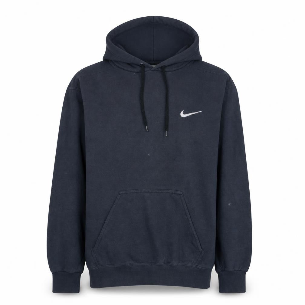 Nike Men's Blue Pullover Hoodie Size S Regular Fit Fleece