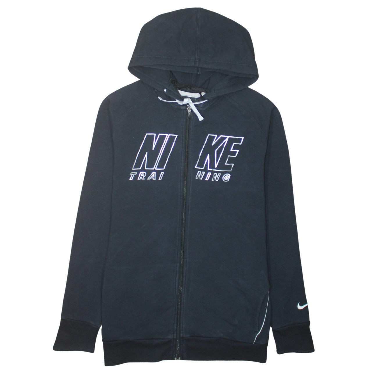 Nike Men's Black XL Full Zip Dri-FIT Training Hoodie