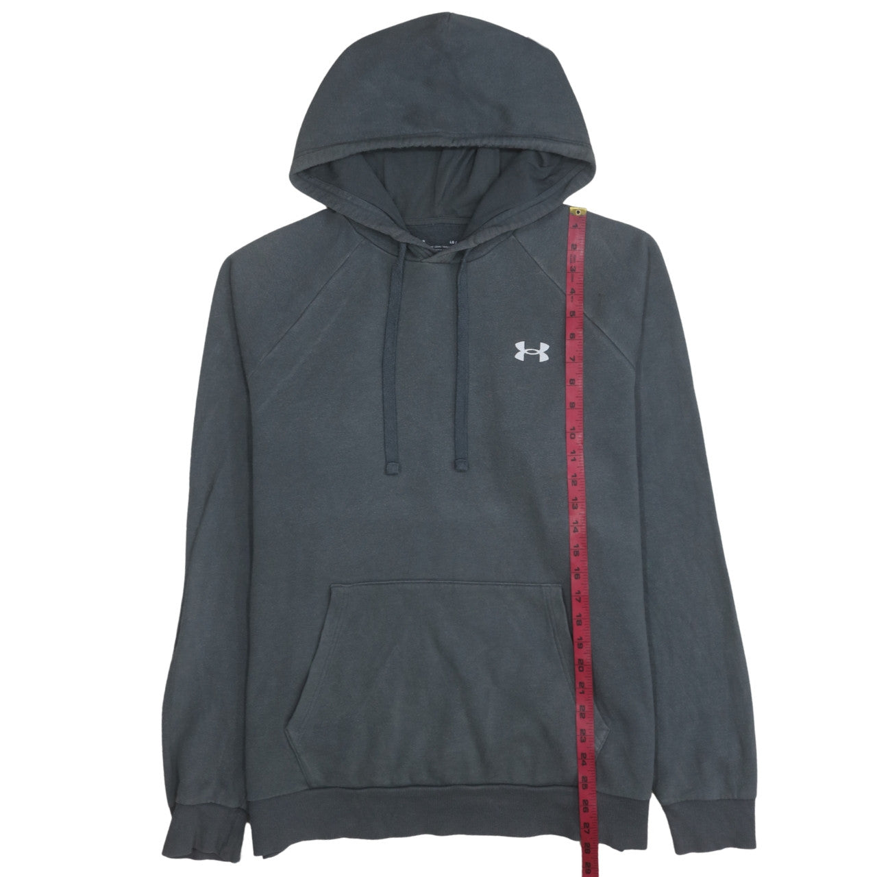 Under Armour Men's Grey ColdGear Pullover Hoodie Size L