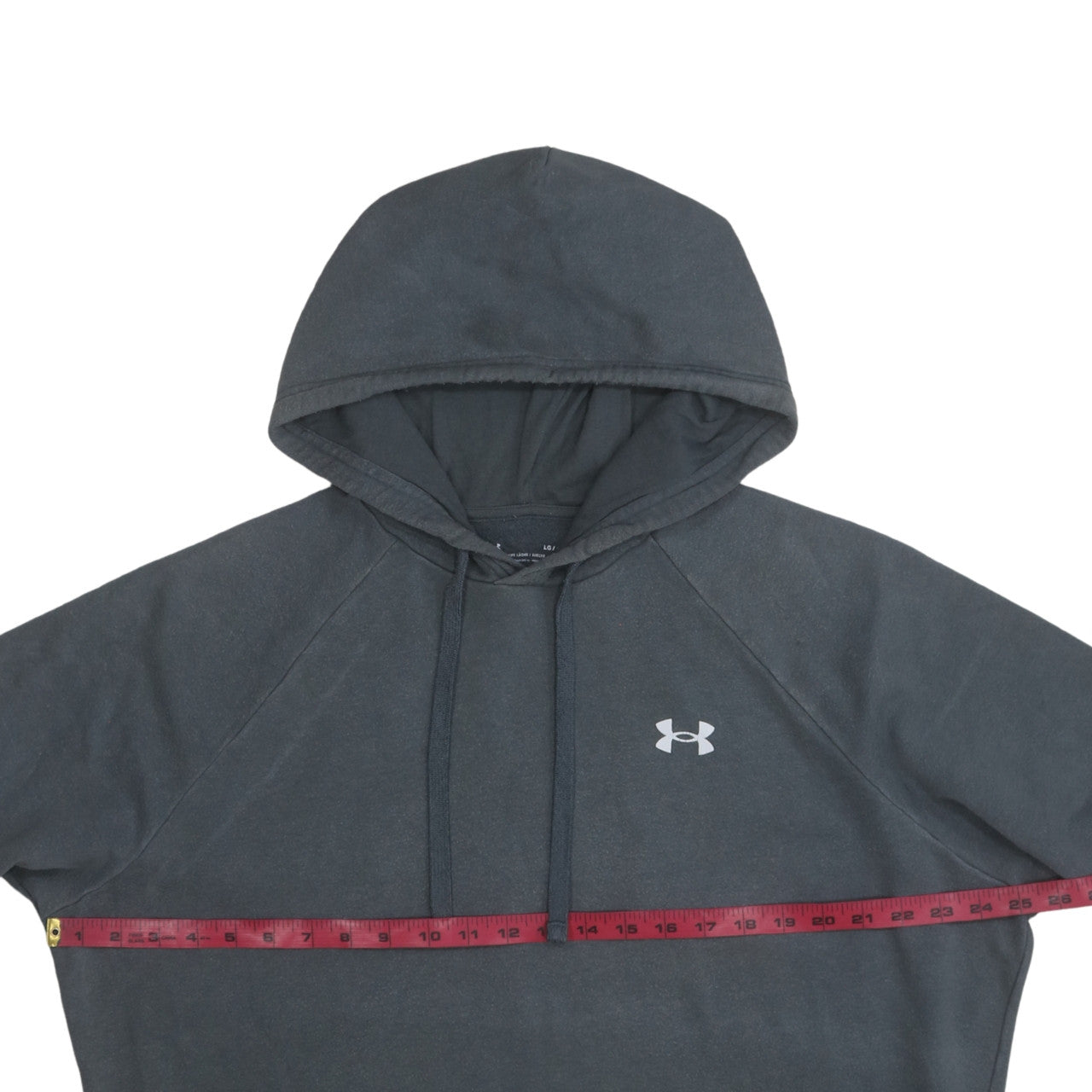 Under Armour Men's Grey ColdGear Pullover Hoodie Size L