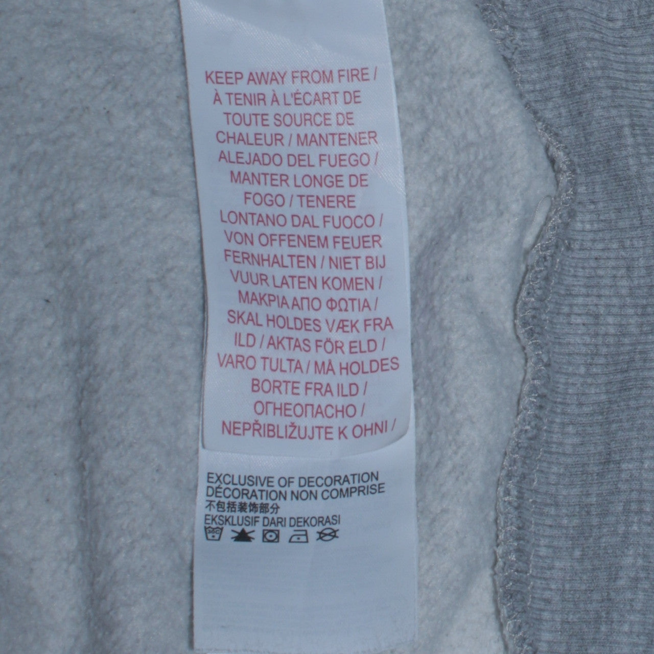 Levi's Boys Grey Logo Pullover Hoodie Size 14A 164cm Cotton Blend