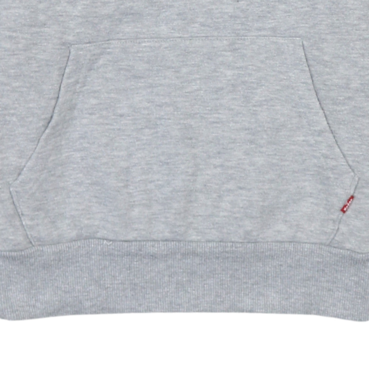 Levi's Boys Grey Logo Pullover Hoodie Size 14A 164cm Cotton Blend