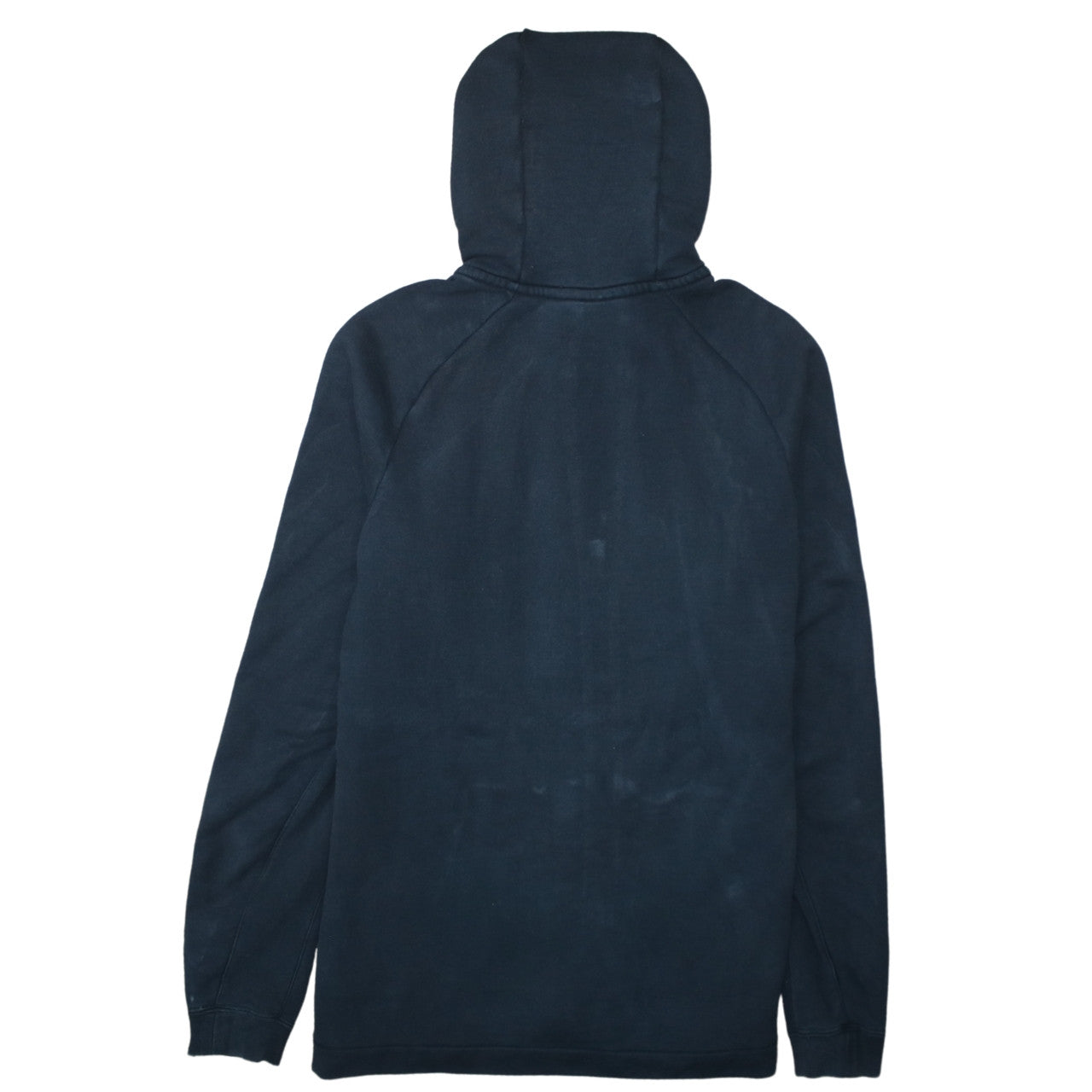 Nike Men's Black Full Zip Hoodie L Regular Fit Fleece Sweatshirt