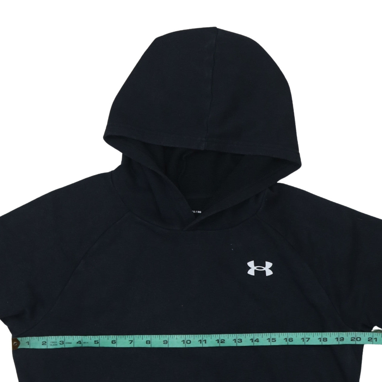 Under Armour Boys Black Size YXL Pullover Hoodie Loose Fit Sweatshirt