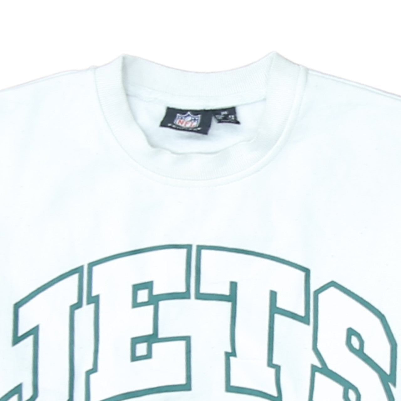 Primark NFL Women White 2XS Pullover Sweatshirt New York Jets Graphic