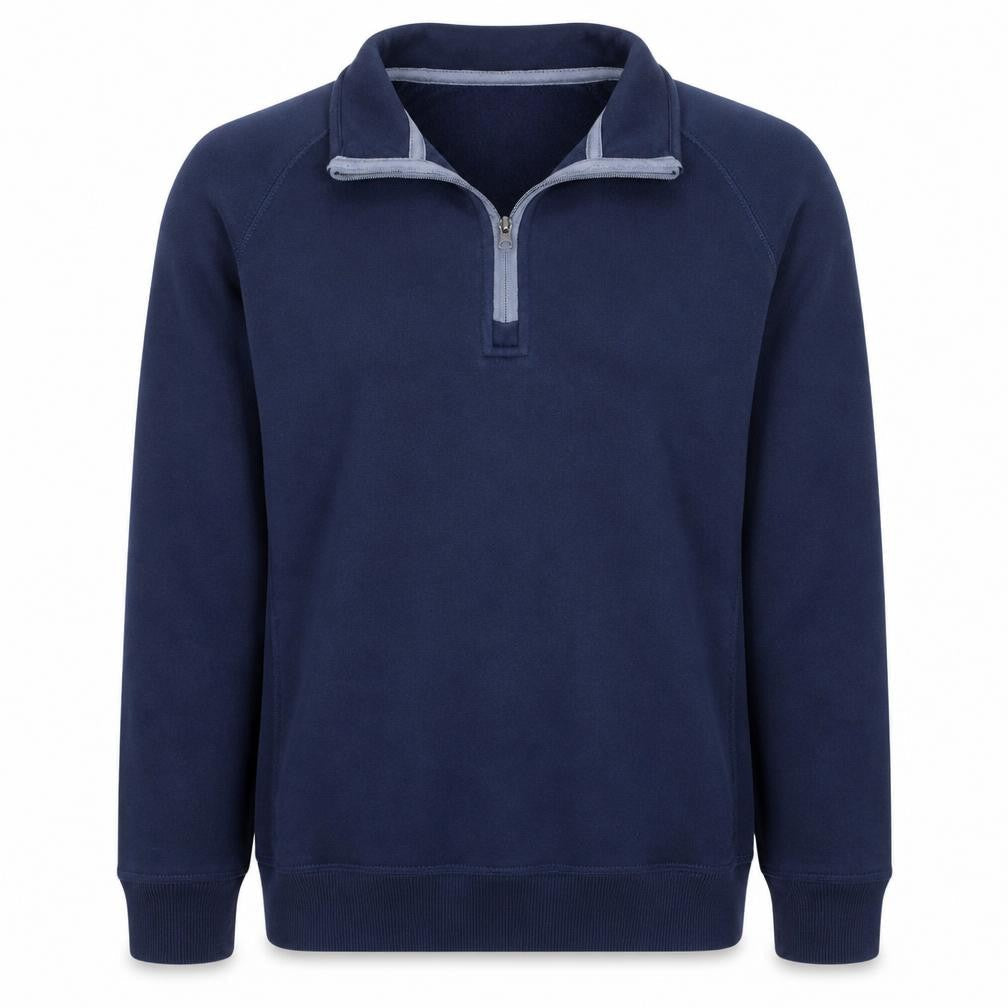 Under Armour Men's Blue 1/4 Zip Fleece Sweatshirt Size S