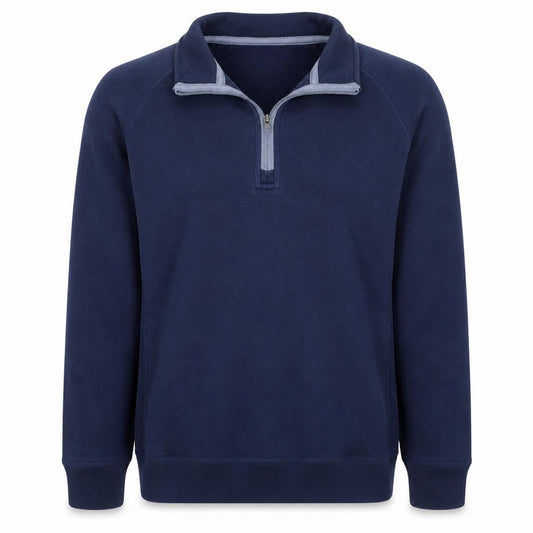 Under Armour Men's Blue 1/4 Zip Fleece Sweatshirt Size S