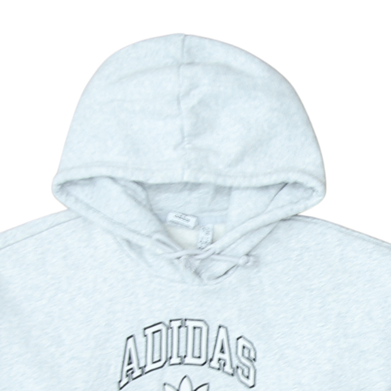 Adidas Originals Men's Grey Pullover Hoodie Size M Fleece Sportswear