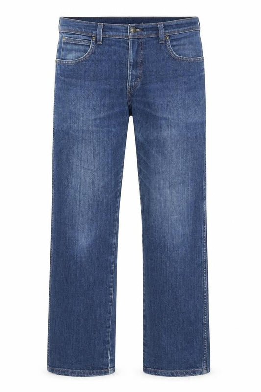 Wrangler Men's Blue Regular Fit Straight Denim Jeans W33 L32
