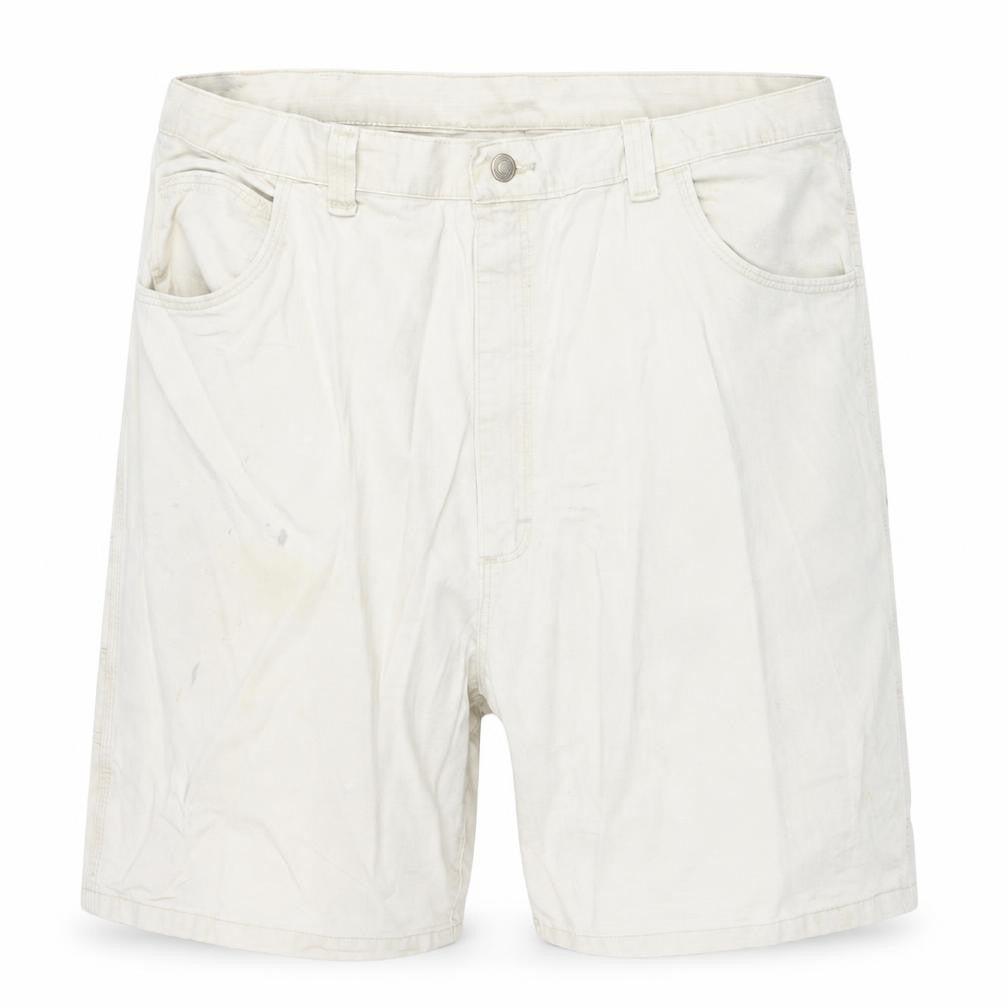 Wrangler Men's Beige Cargo Shorts Size L Cotton Canvas Workwear