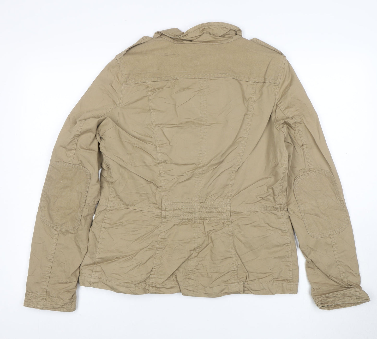 Tommy Hilfiger Men's Beige M Military Cotton Jacket