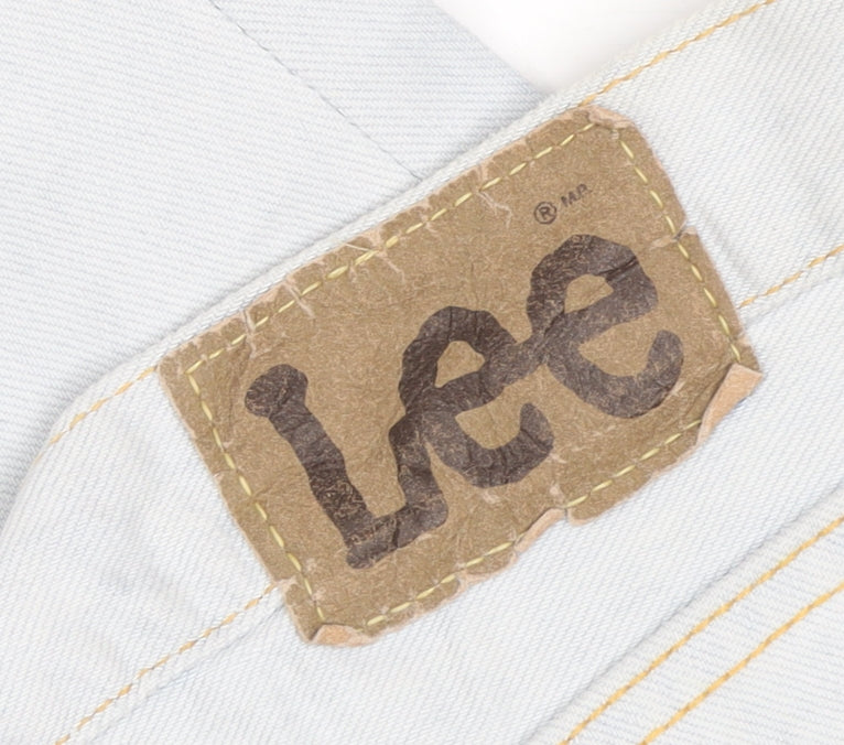 Lee Men's Blue Flared Denim Jeans 34x31 Regular Fit Retro Style