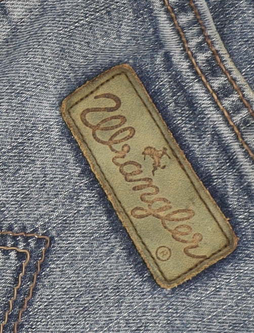 Wrangler Men's Blue Straight Texas Stretch Jeans Size 34W 30L