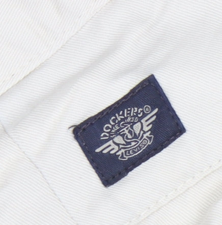 Dockers Men's Beige Chino Shorts Size 40 Regular Fit Cotton