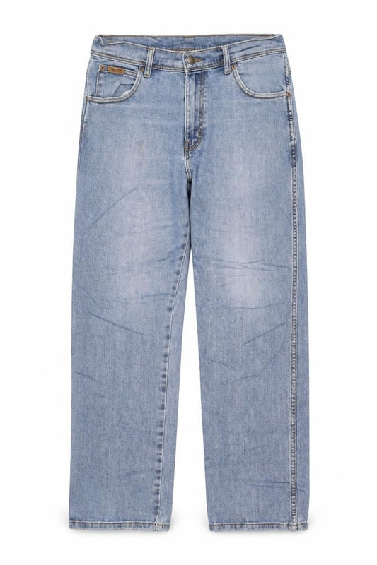 Wrangler Men's Blue Regular Fit Straight Jeans W32 L30 Texas