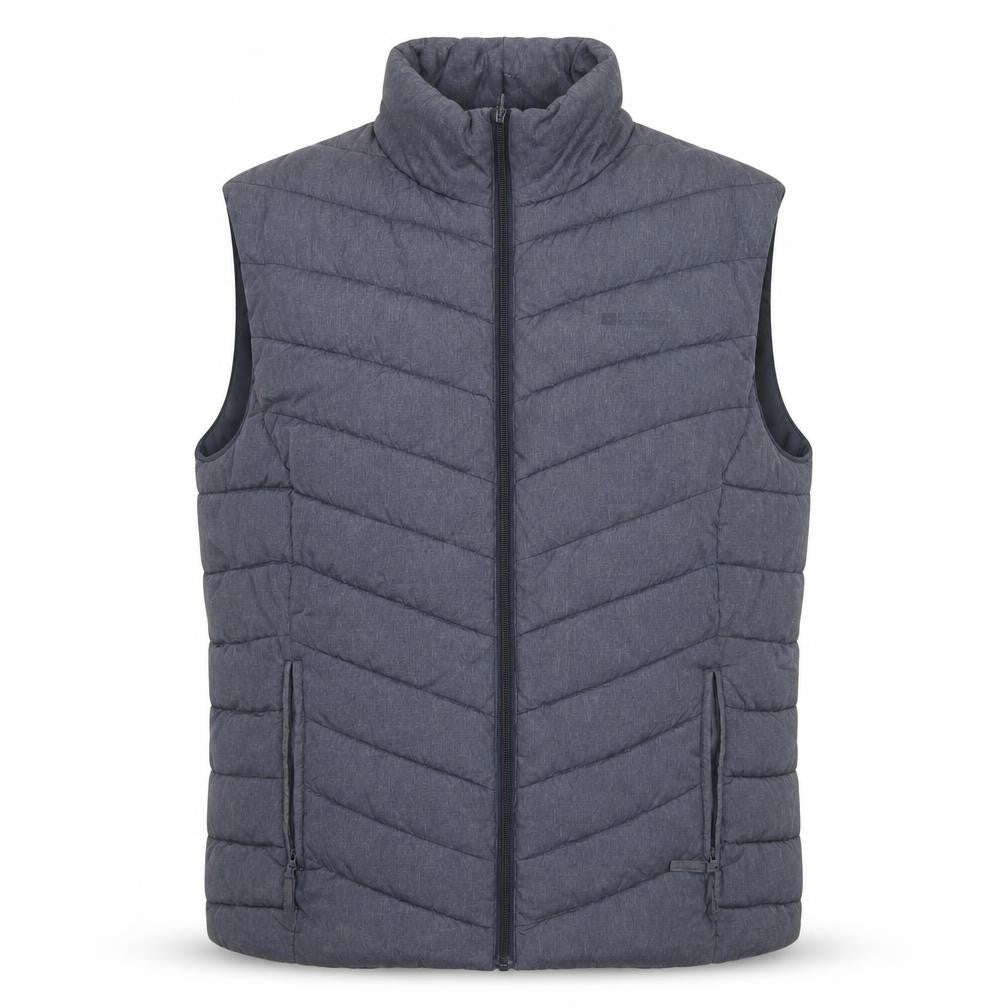 Mountain Warehouse Men's Blue Puffer Waistcoat Size L Lined Outdoor Vest
