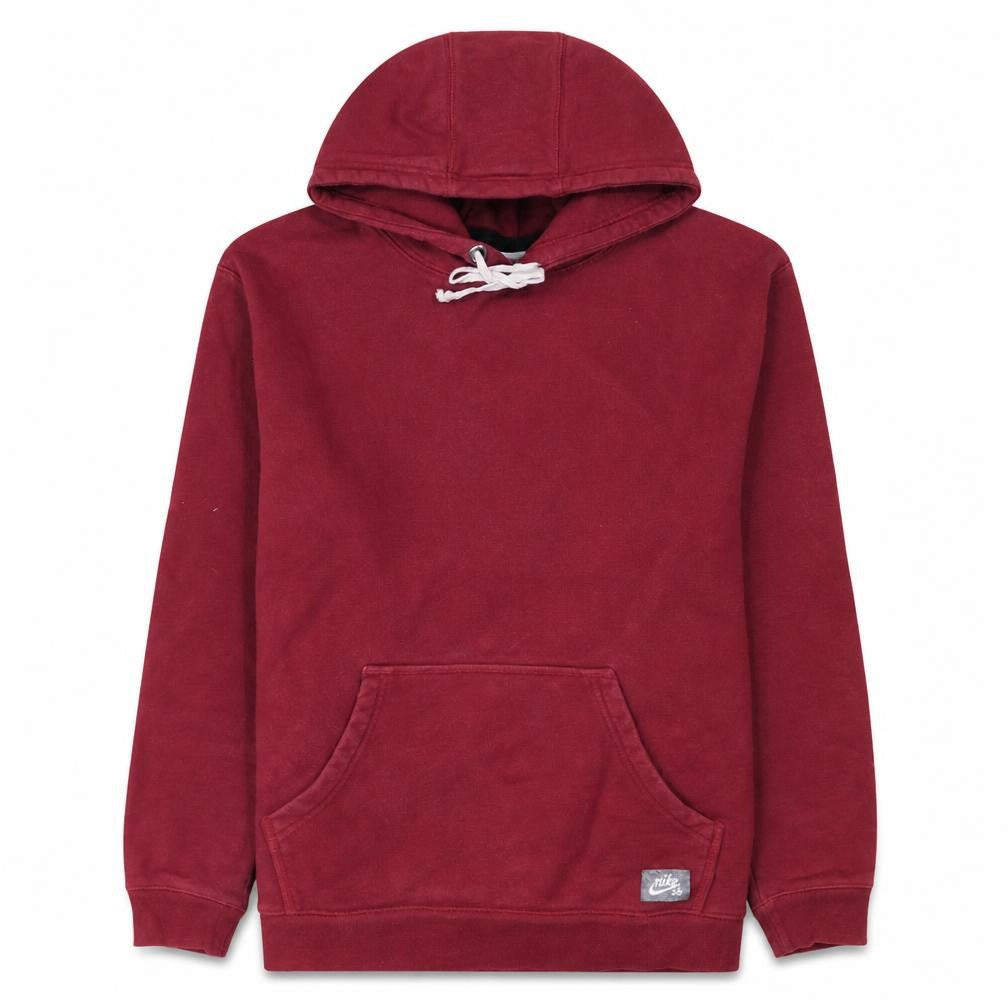 Nike SB Men's Red Pullover Hoodie M Skateboarding Fleece