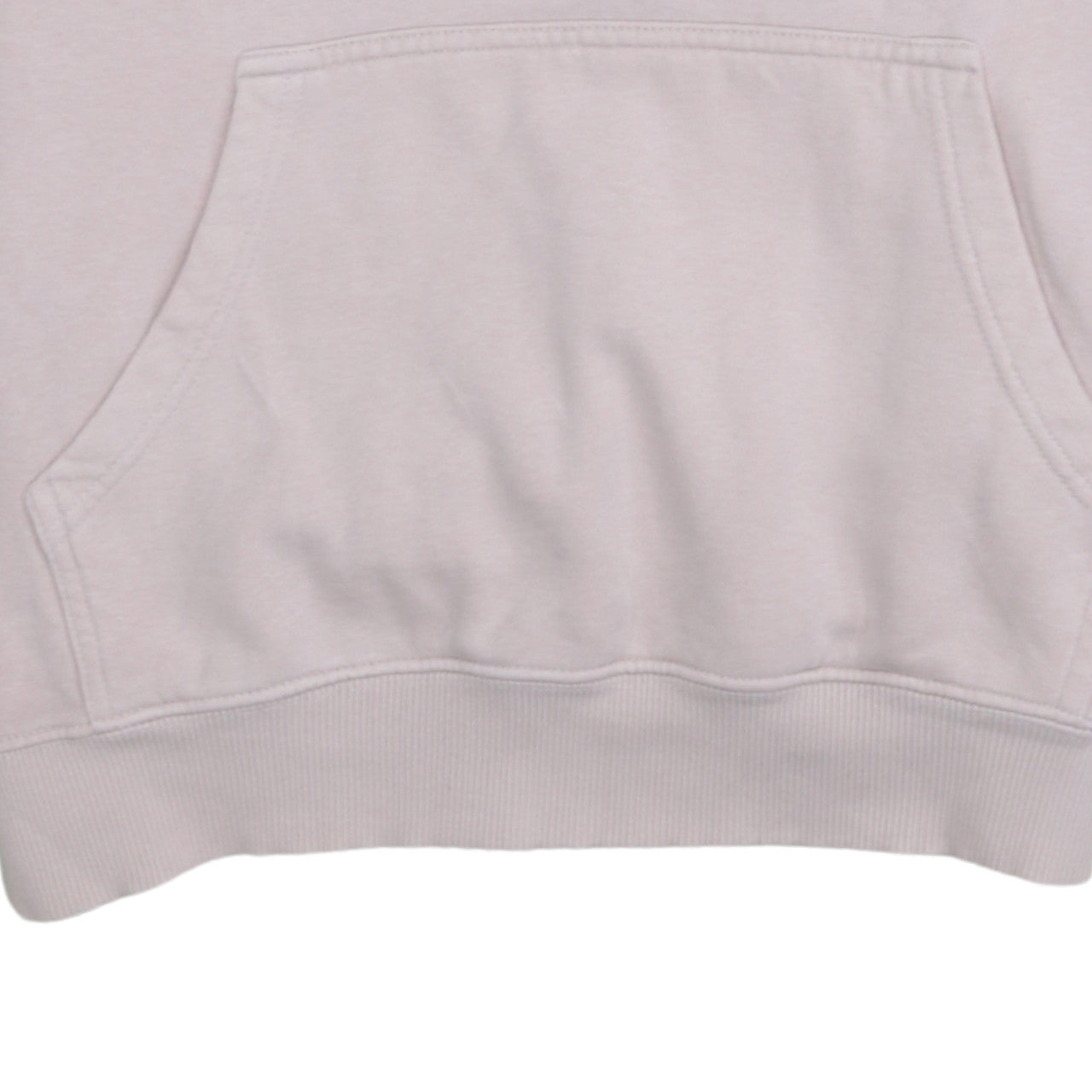 DC Shoes Womens Beige Hoodie Large Logo Pullover Fleece Sweatshirt