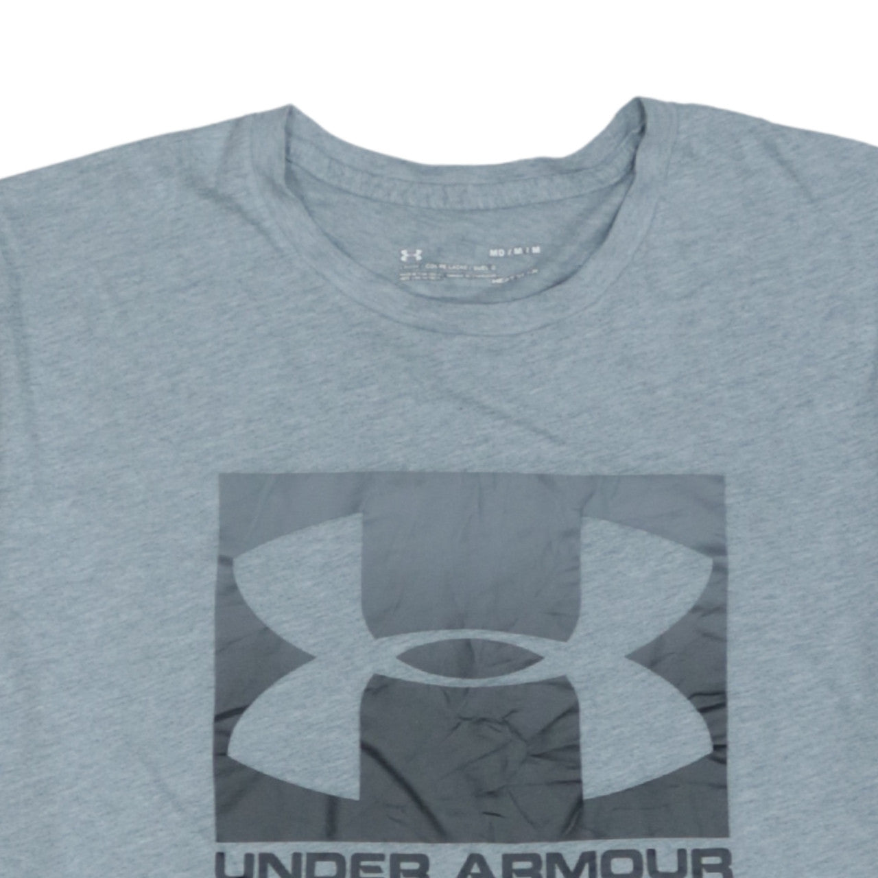 Under Armour Men's Grey HeatGear Loose Fit Athletic T-Shirt Size M