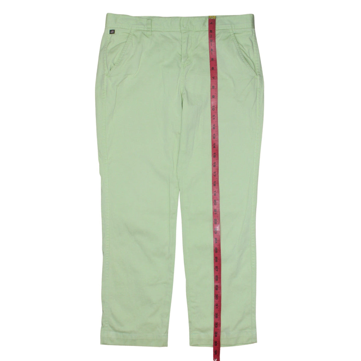 Polo Jeans Co Ralph Lauren Women’s Green Chino Trousers Size 8