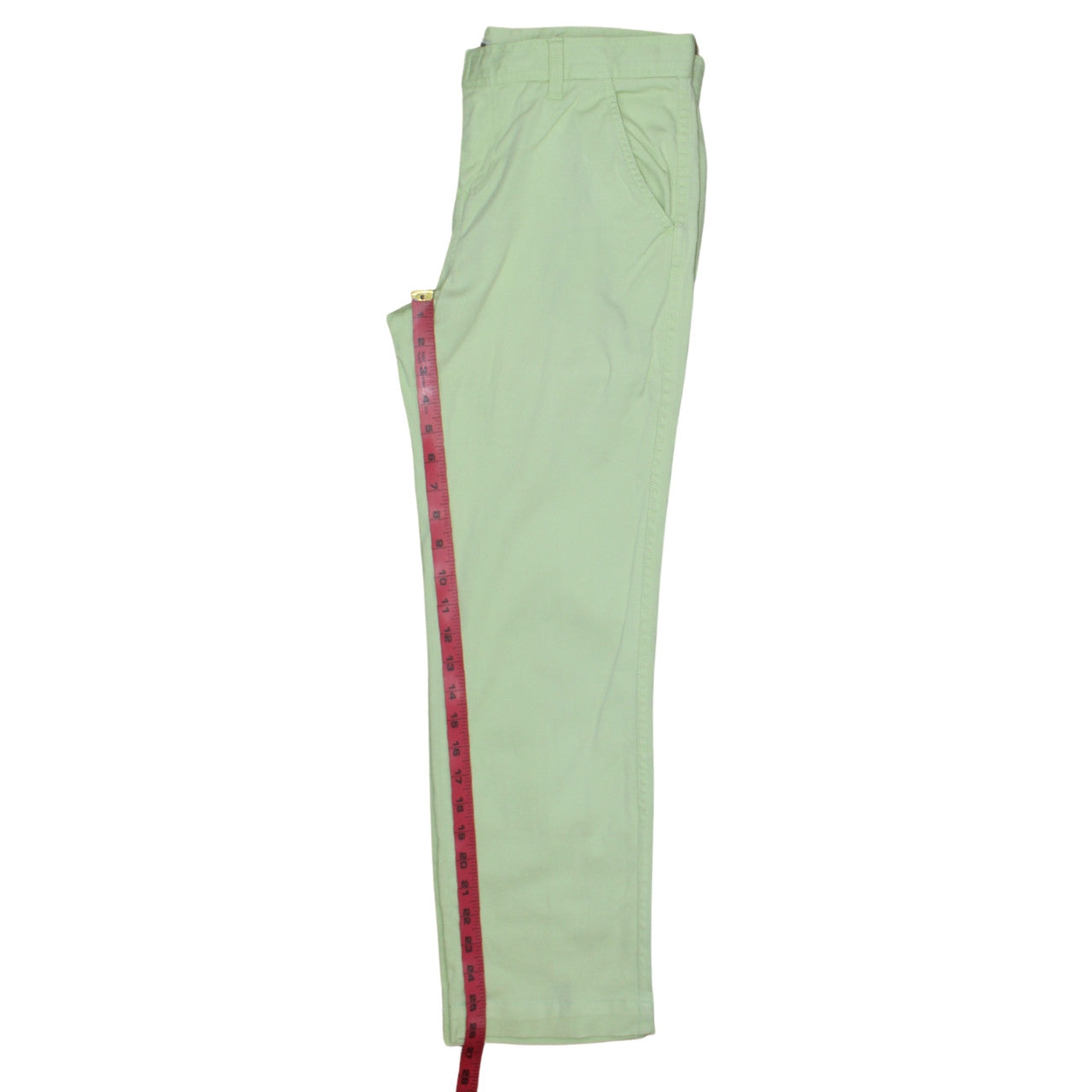 Polo Jeans Co Ralph Lauren Women’s Green Chino Trousers Size 8