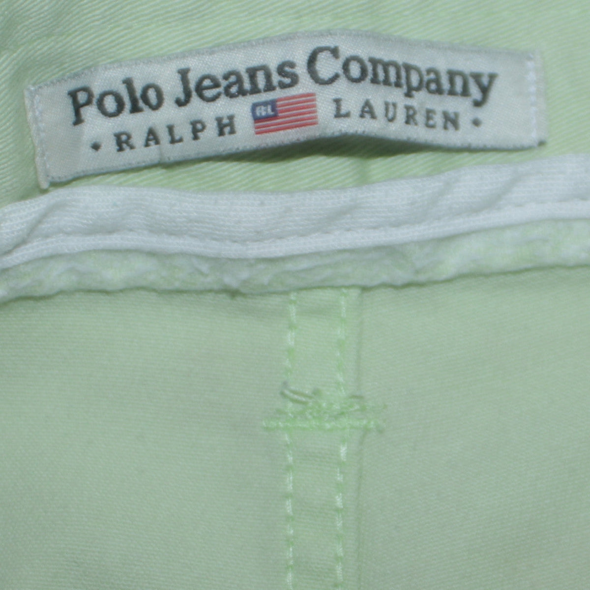 Polo Jeans Co Ralph Lauren Women’s Green Chino Trousers Size 8