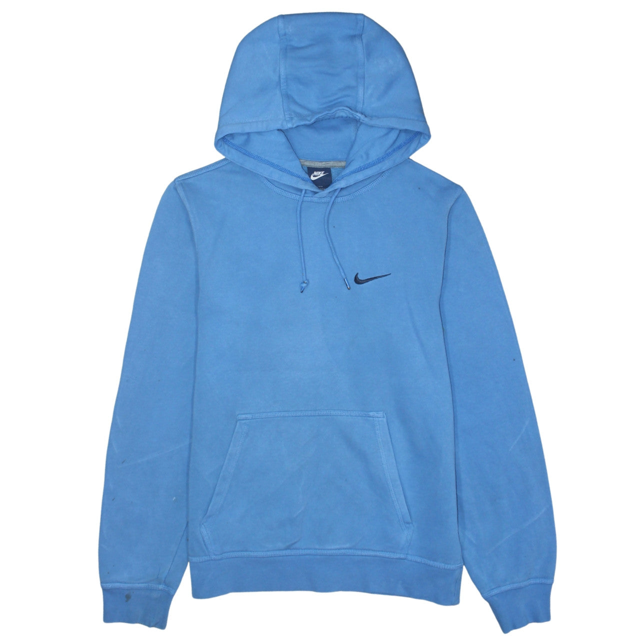 Nike Men's Blue Pullover Hoodie L Long Sleeve Fleece Sweatshirt