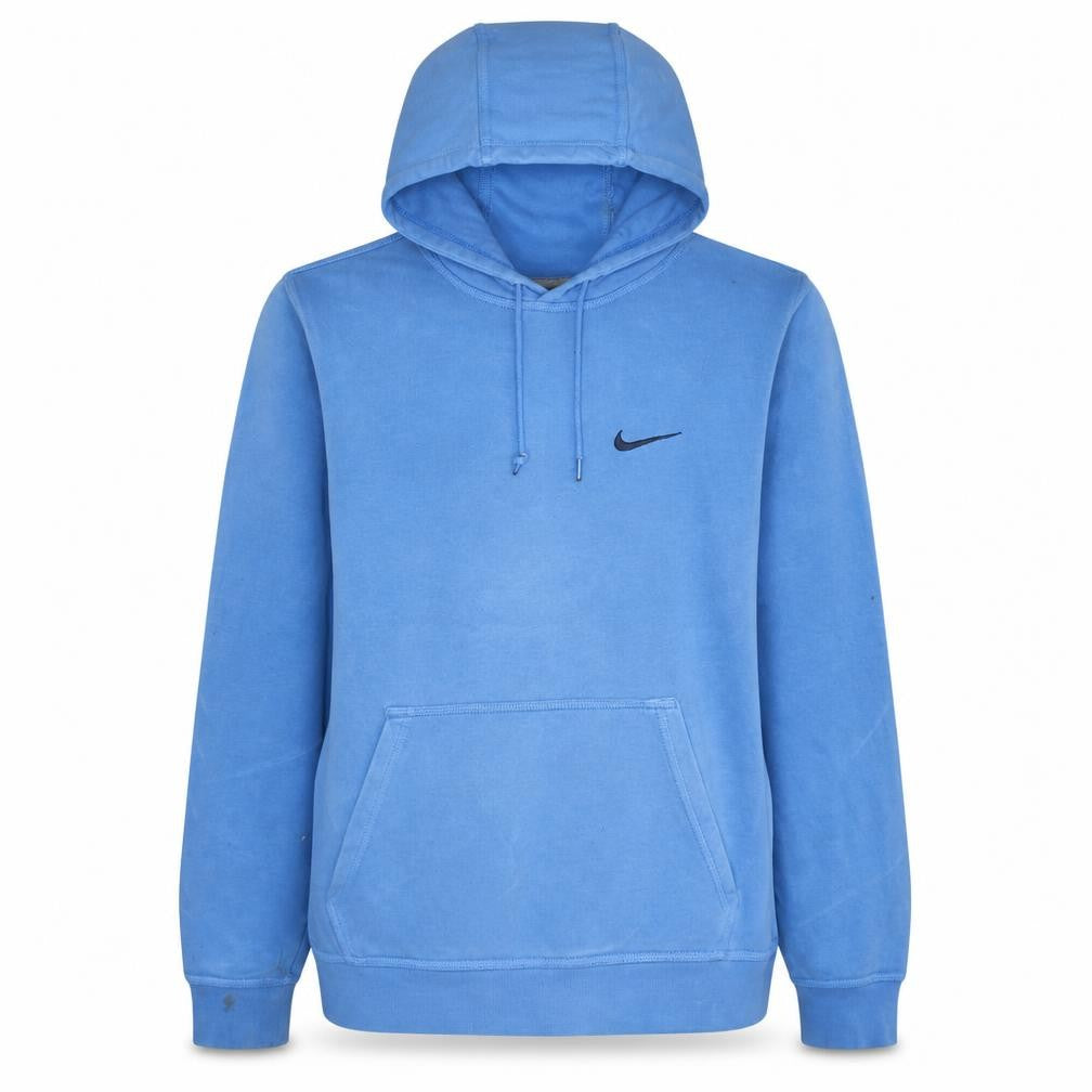 Nike Men's Blue Pullover Hoodie L Long Sleeve Fleece Sweatshirt