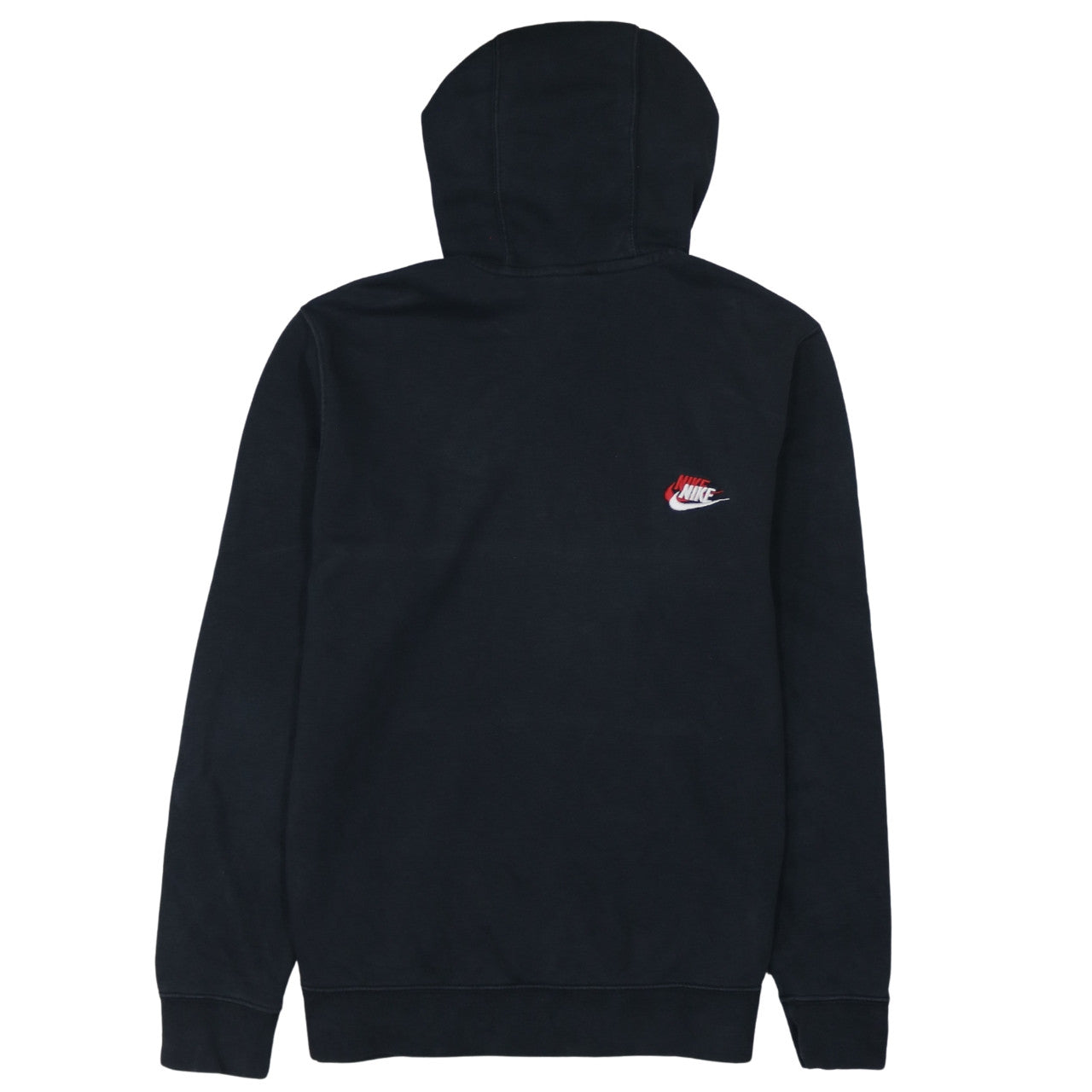 Nike Men’s Black Pullover Hoodie M Logo Embroidered Sportswear