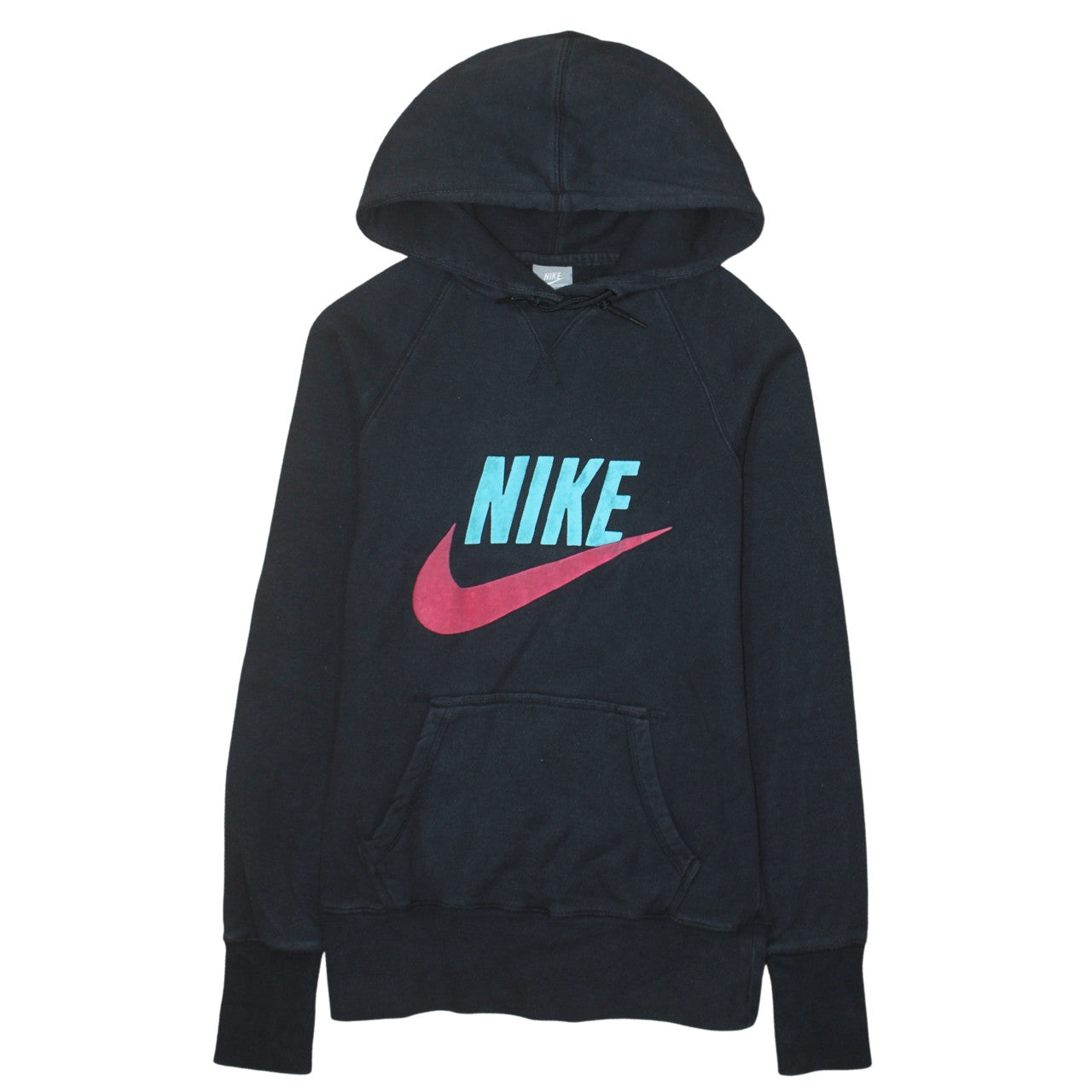 Nike Men's Black Pullover Hoodie M Graphic Logo Sportswear