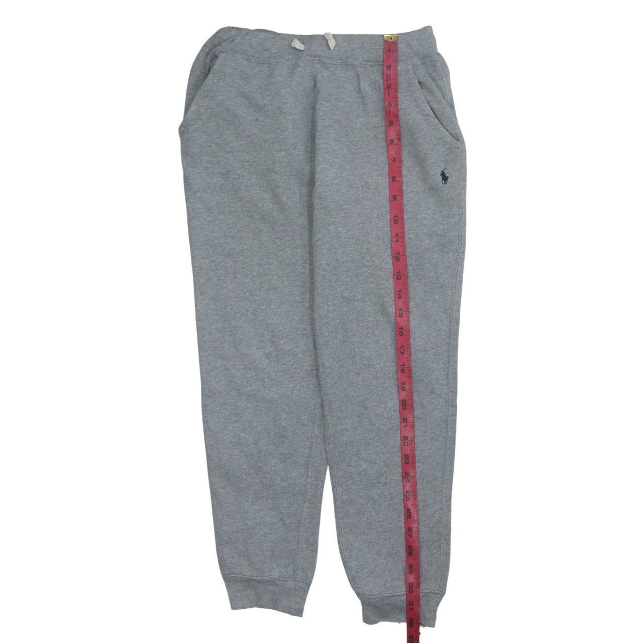 Ralph Lauren Boys Grey Jogger Trousers Size 10-12 Years Cotton Blend