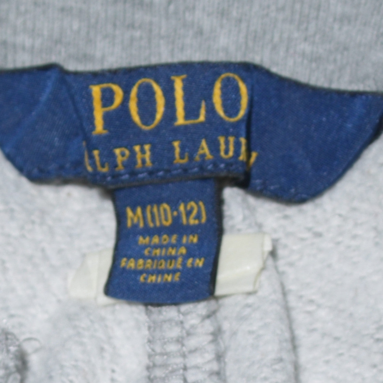 Ralph Lauren Boys Grey Jogger Trousers Size 10-12 Years Cotton Blend