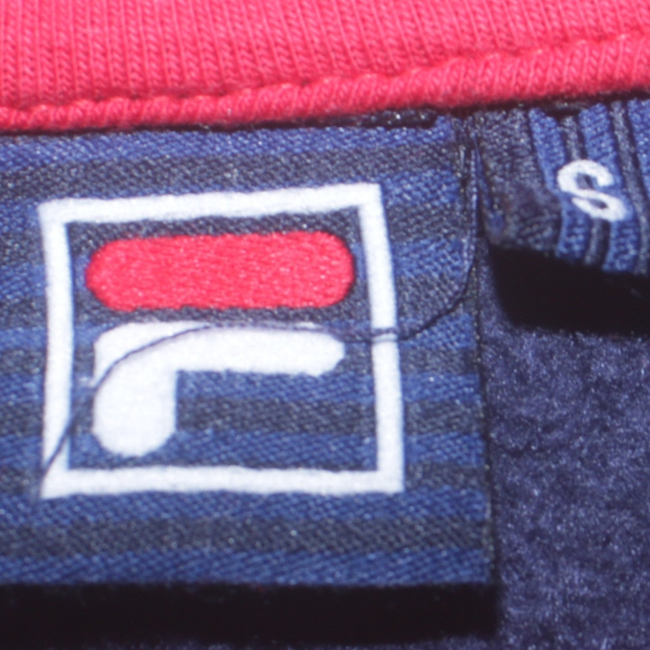 Fila Men's Multicoloured Crew Neck Pullover Sweatshirt Size S