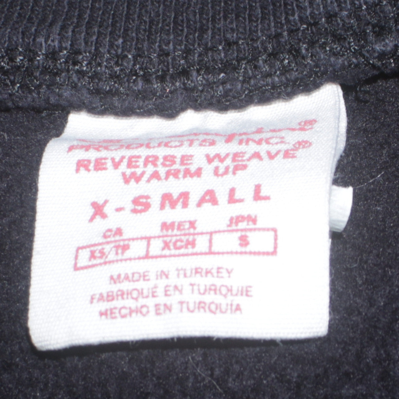 Champion Men's Black XS Reverse Weave Pullover Sweatshirt