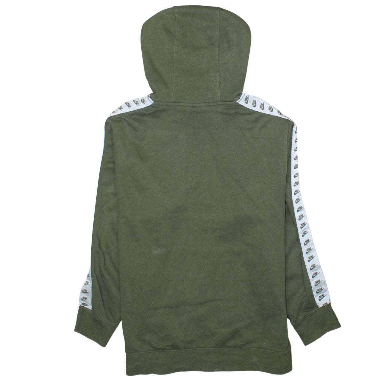 Nike Women’s Green XL Pullover Hoodie with Logo Trim