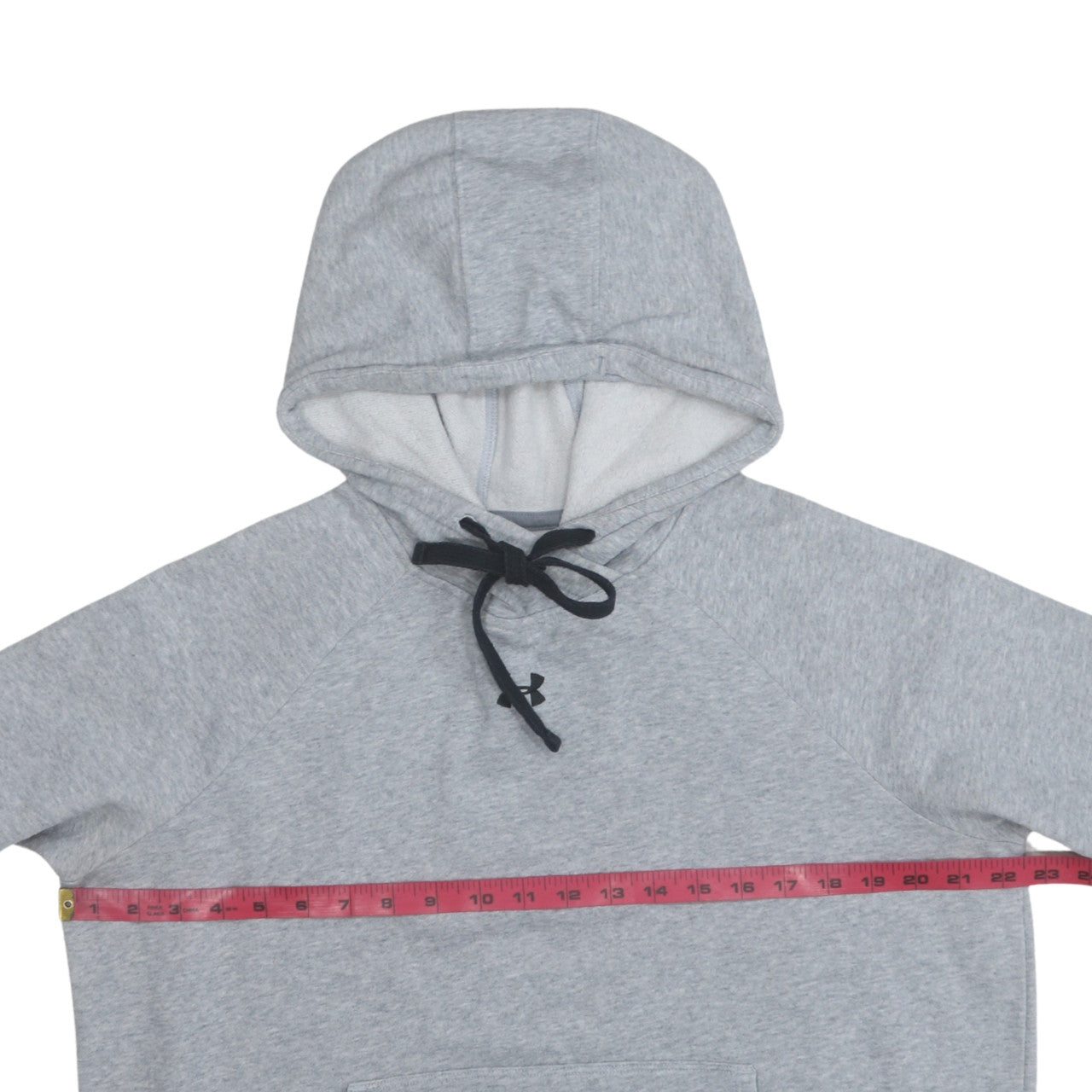 Under Armour Men's Grey Pullover Hoodie Size L Relaxed Fit Fleece