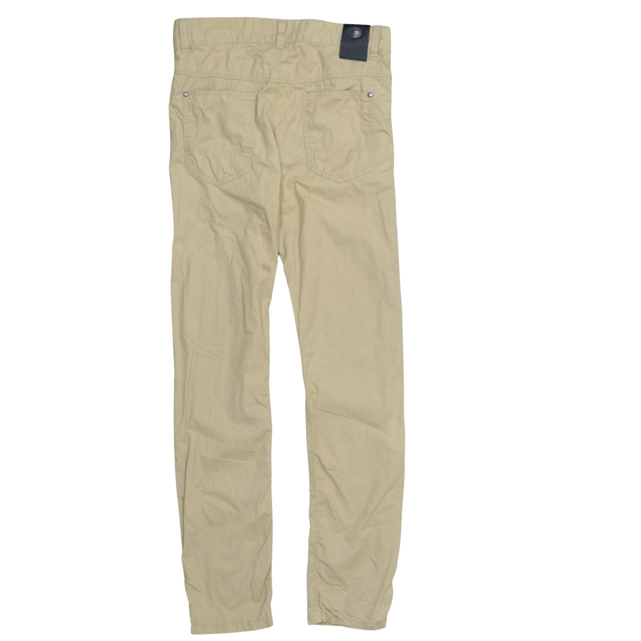 Hugo Boss Boys Beige Slim Fit Cotton Chino Trousers 14 Years