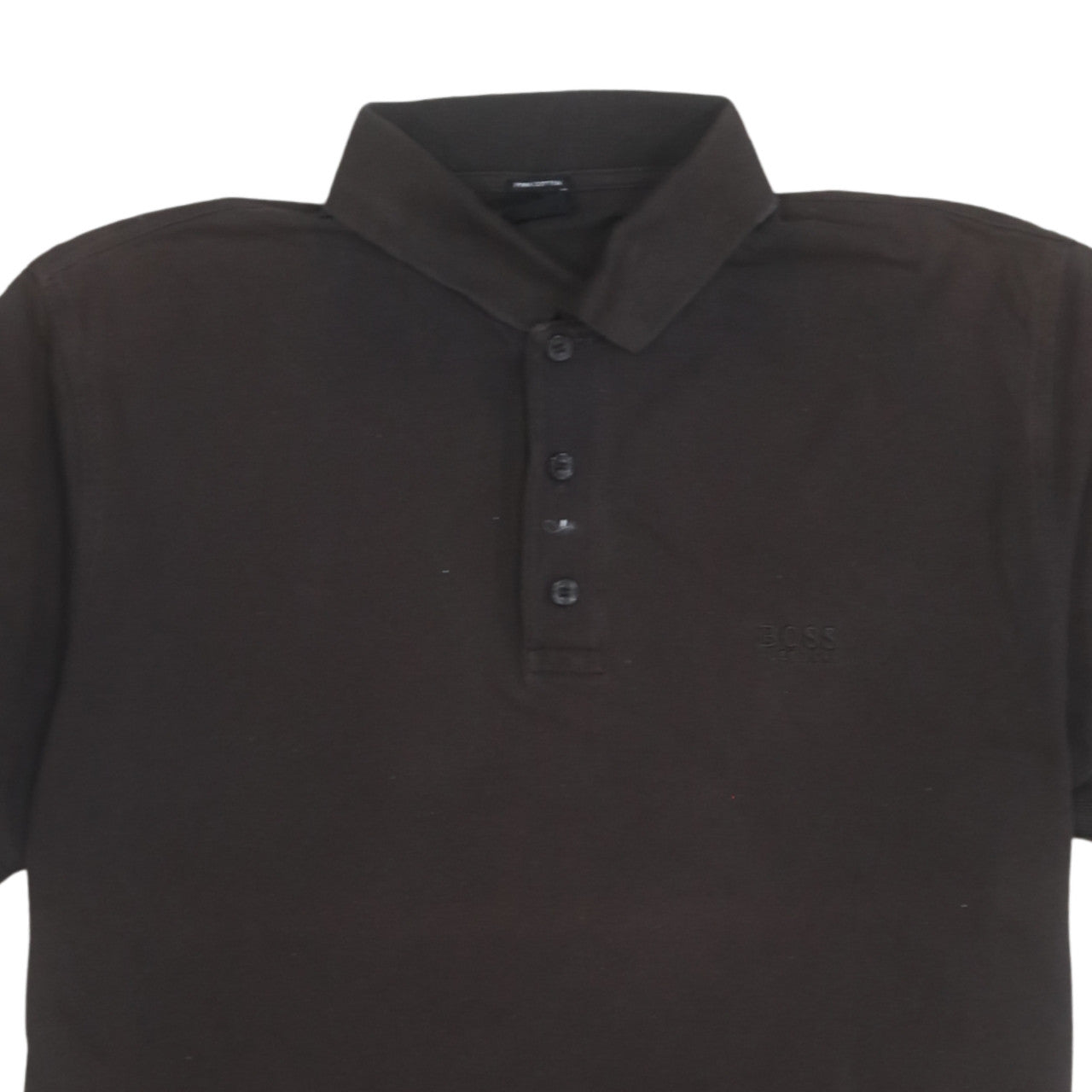 Hugo Boss Men's Brown Pima Cotton Polo Shirt Size L