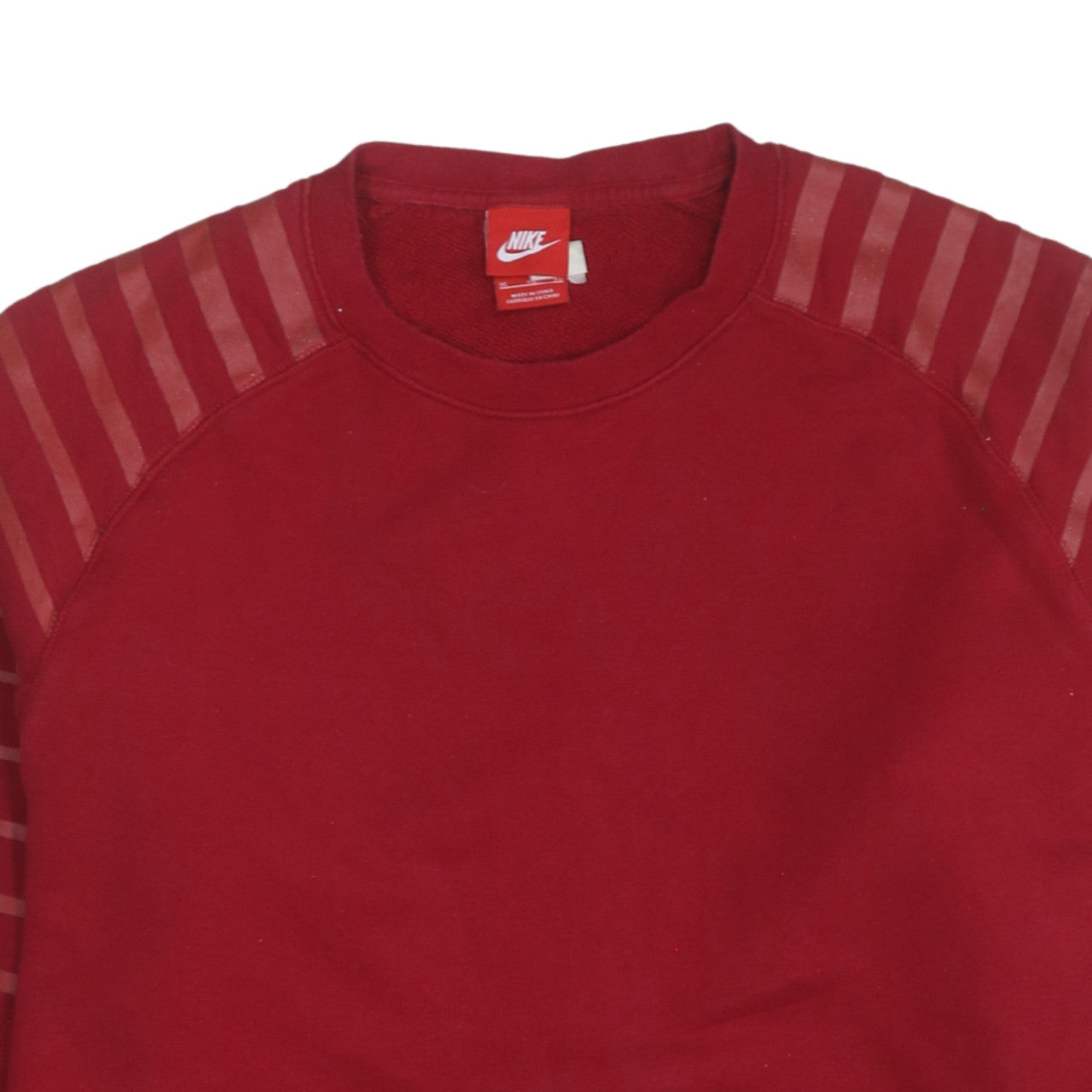 Nike Men's Red XL Pullover Crew Neck Track & Field Sweatshirt