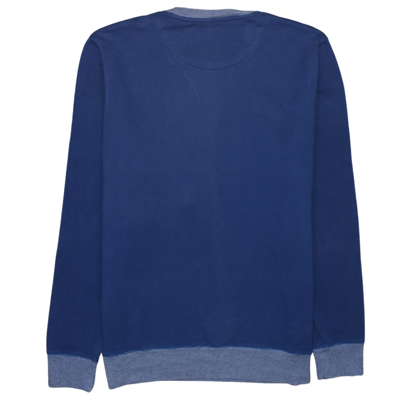 Fred Perry Men's Blue 2XL Crew Neck Cotton Pullover Sweatshirt
