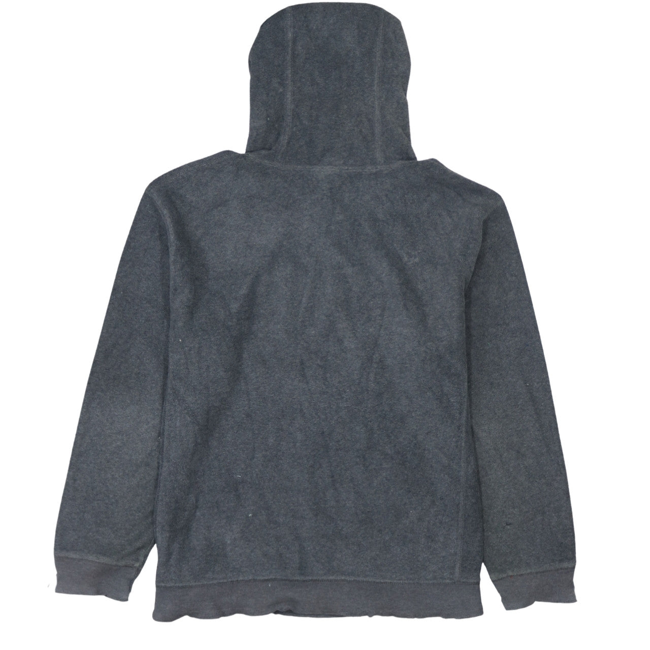 GAP Mens Grey Pullover Hoodie Medium Fleece Logo Sweatshirt
