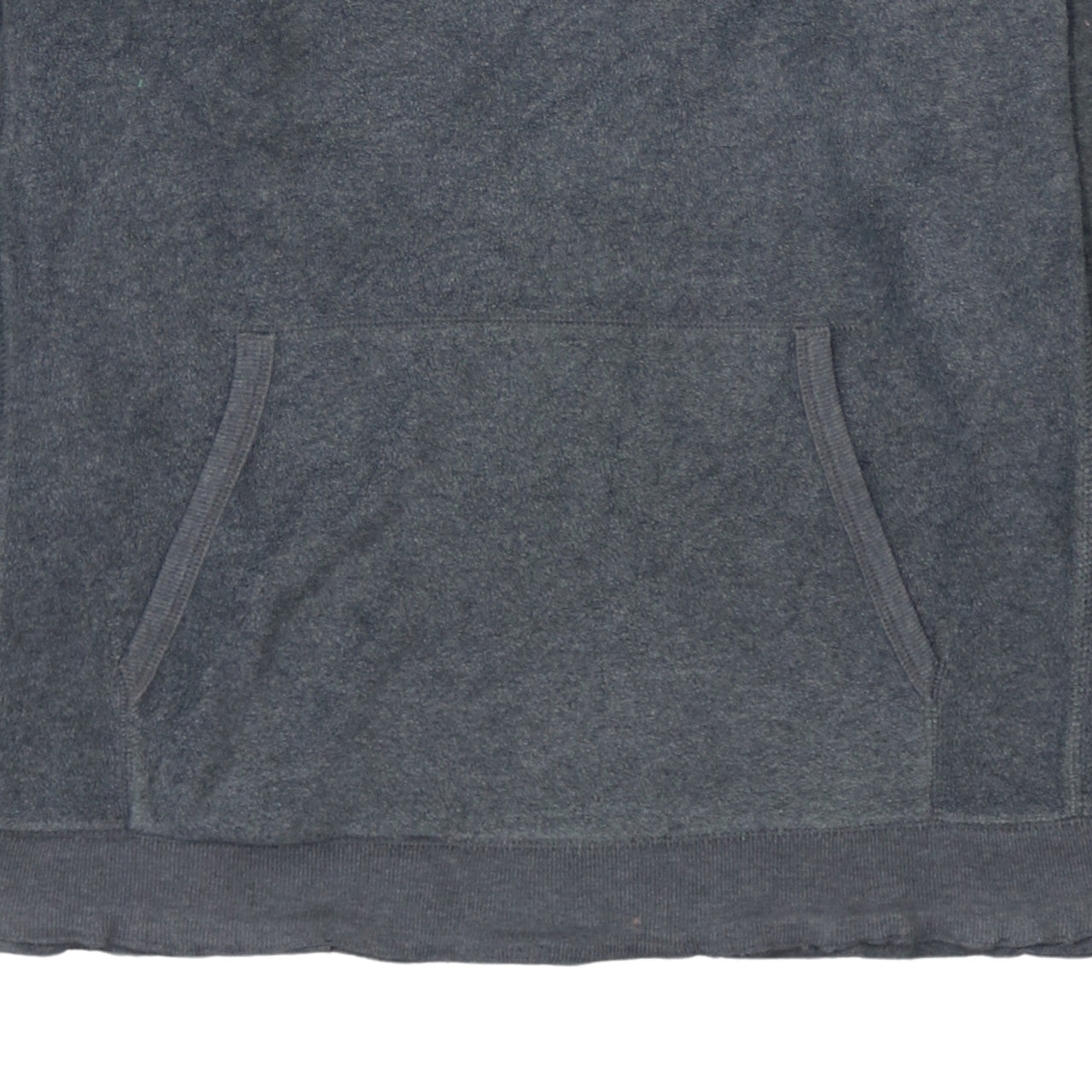 GAP Mens Grey Pullover Hoodie Medium Fleece Logo Sweatshirt