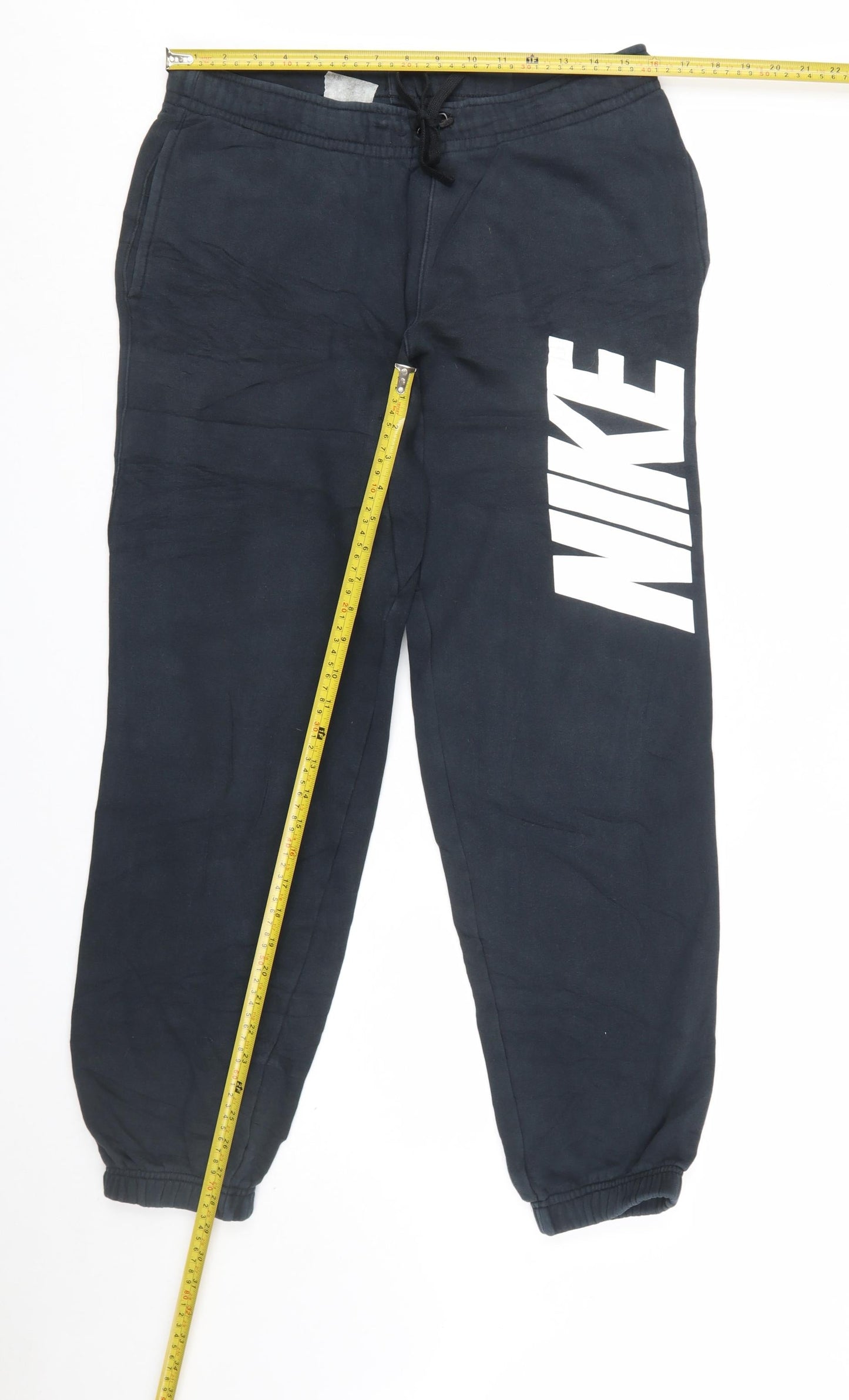 Nike Men's Black Jogger Sweatpants Medium Cotton Blend