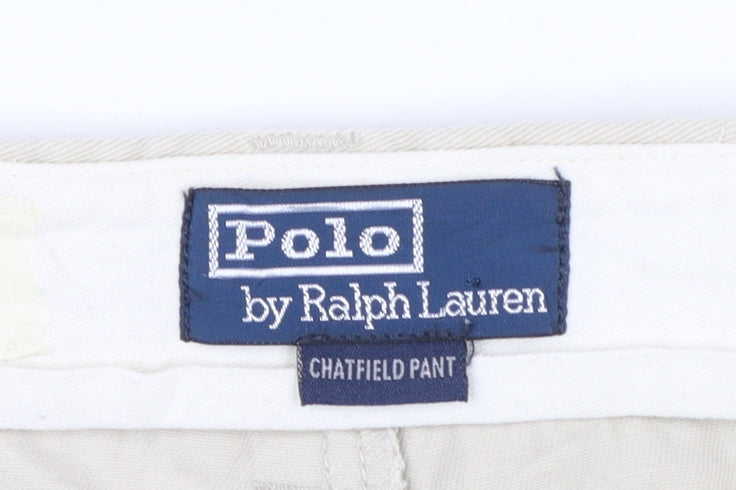 Polo Ralph Lauren Men's Beige Chino Trousers 40x34 Regular Fit