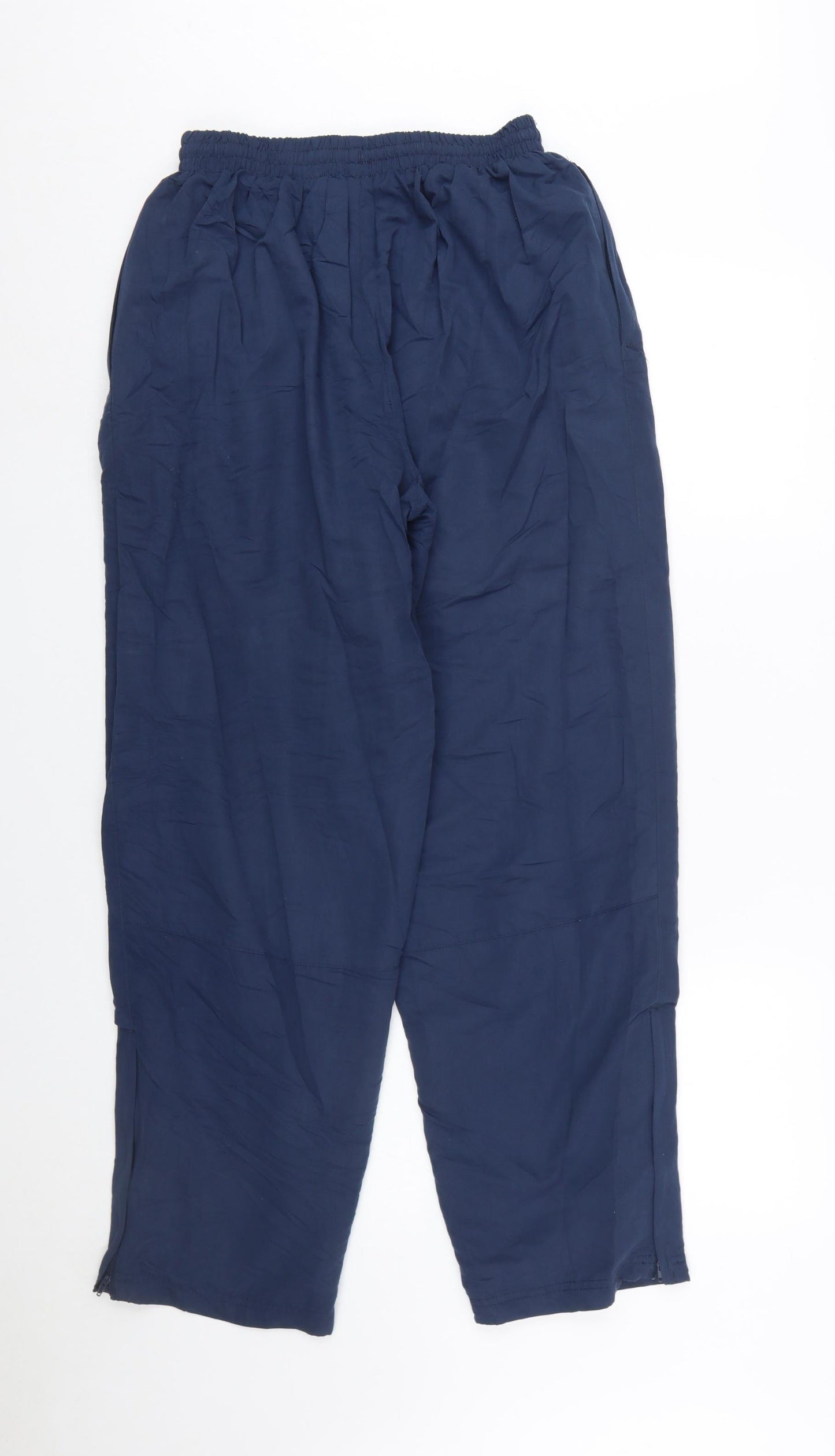 Umbro Mens Blue Polyester Track Pants M Sports Casual Trousers