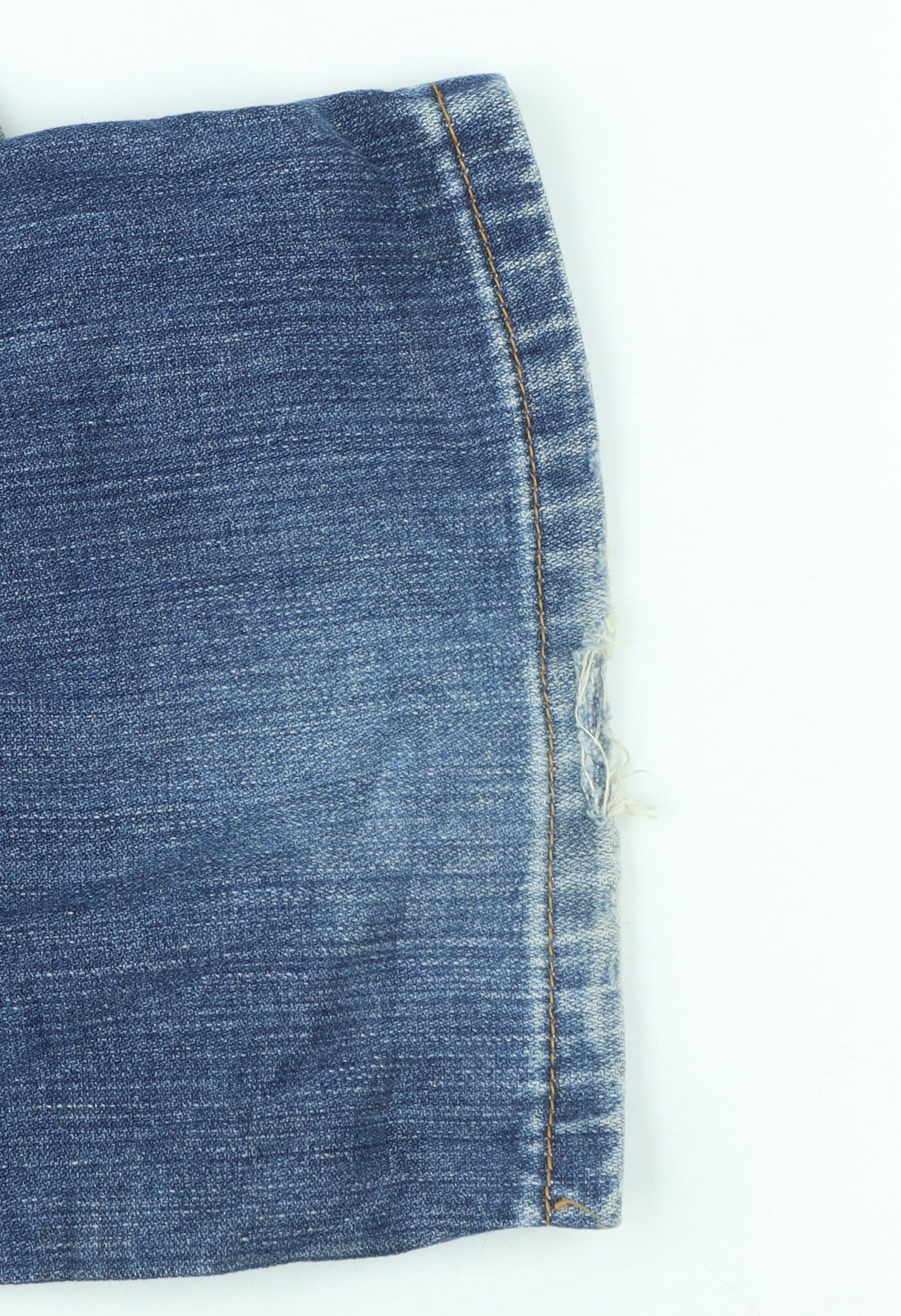 Wrangler Men's Blue Straight Leg Denim Jeans 32W Regular