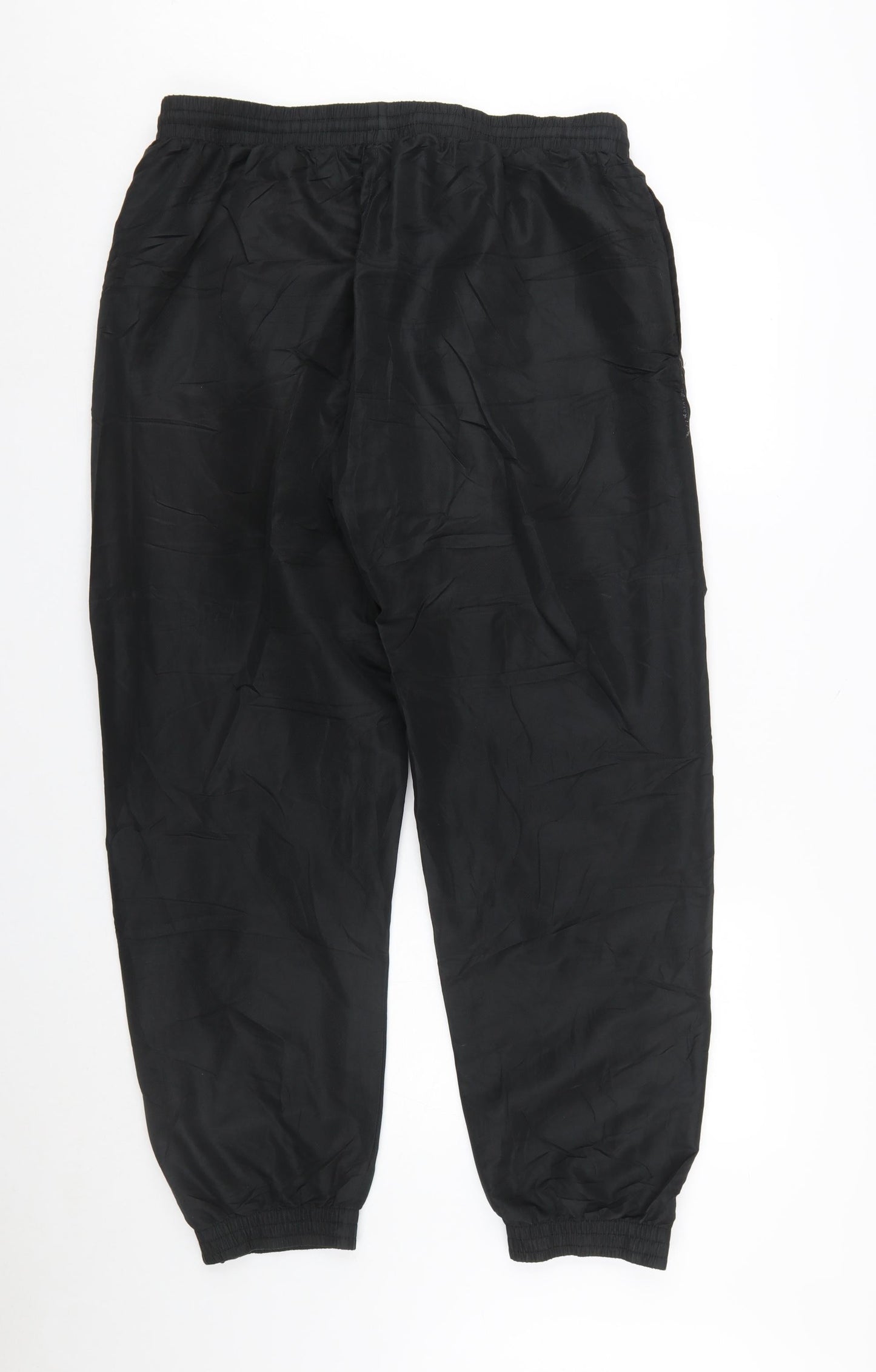 Umbro Men's Black 2XL Jogger Trousers with Ankle Zip