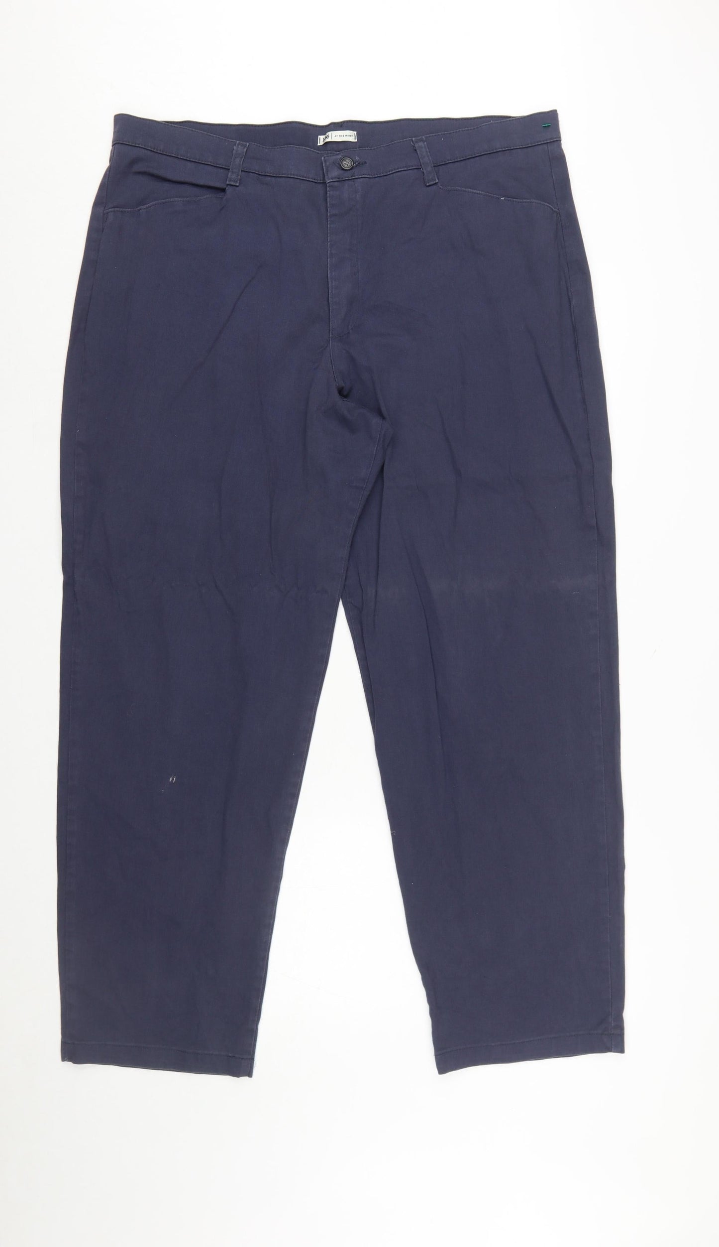 Lee Women’s Blue Plus Size 20 Chino Cotton Stretch Trousers