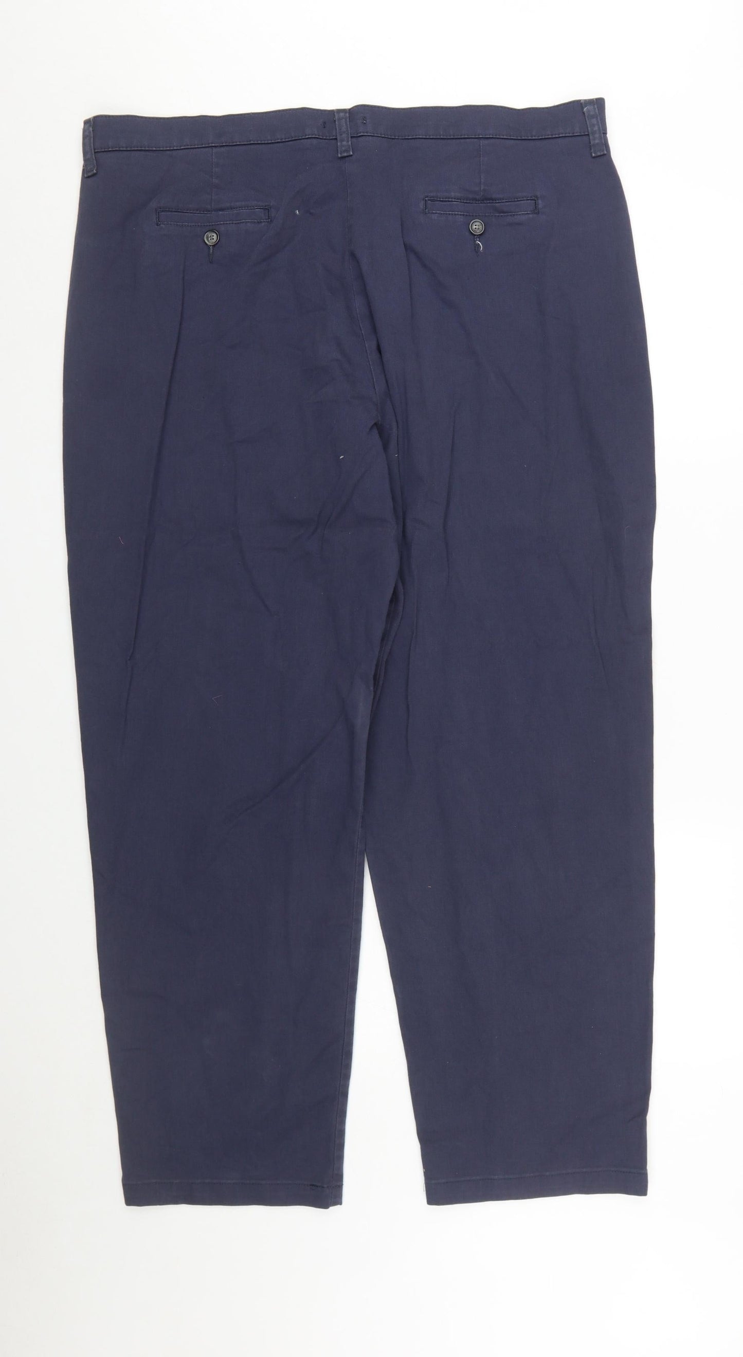 Lee Women’s Blue Plus Size 20 Chino Cotton Stretch Trousers